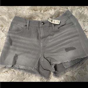 Aerie jean shorts size small (4)